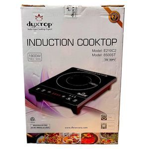 Duxtop Portable Induction Cooktop, Countertop Burner, Model E210C2-1800W